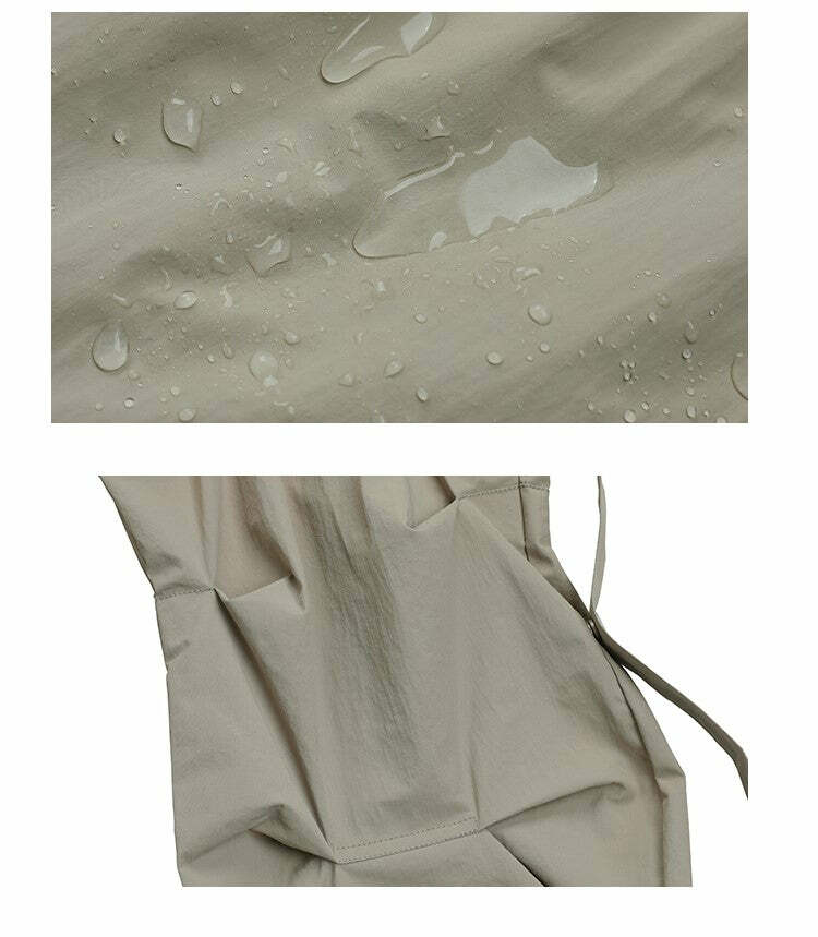 BJHG Y2K Ruched Cargo Pants - 90s Grunge, Retro Summer Outfits, Y2K Fashion Essentials