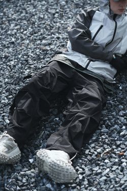 BJHG Y2K Ruched Cargo Pants - 90s Grunge Summer Outfit, Retro Hip Hop Fashion