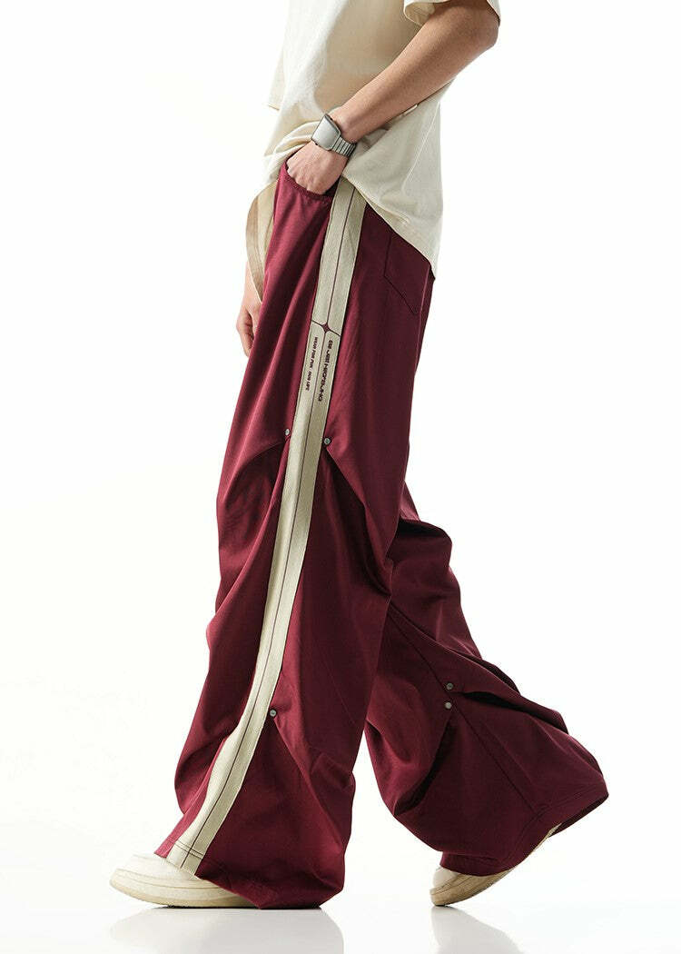 BJHG Y2K Ruched Stud Lounge Pants - 90s Grunge, Retro, Summer Outfits, Y2K Fashion Essentials