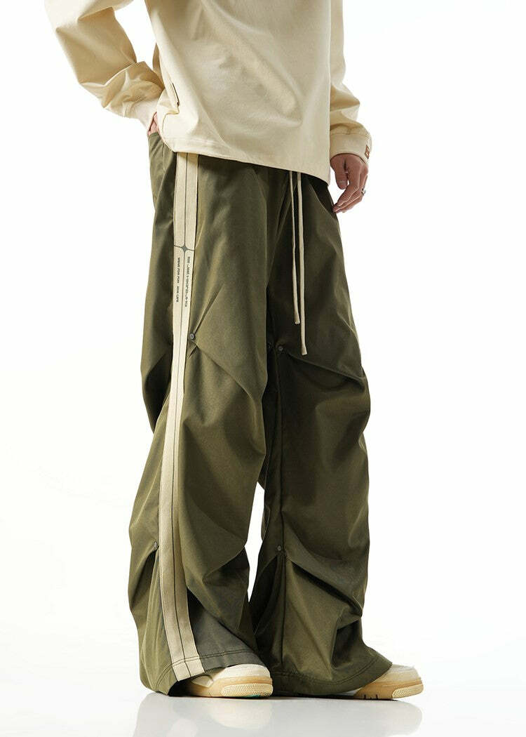 BJHG Y2K Ruched Stud Lounge Pants - 90s Grunge, Retro, Summer Outfits, Y2K Fashion Essentials