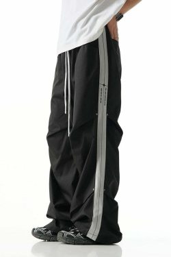 BJHG Y2K Ruched Stud Lounge Pants - 90s Grunge, Retro, Summer Outfits, Y2K Fashion Essentials