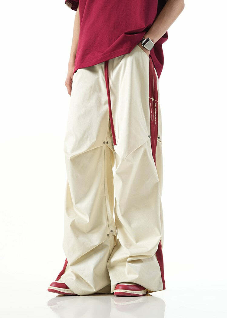 BJHG Y2K Ruched Stud Lounge Pants - 90s Grunge, Retro, Summer Outfits, Y2K Fashion Essentials