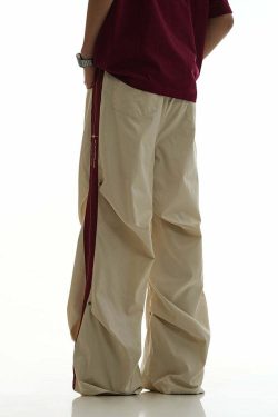 BJHG Y2K Ruched Stud Lounge Pants - 90s Grunge, Retro, Summer Outfits, Y2K Fashion Essentials