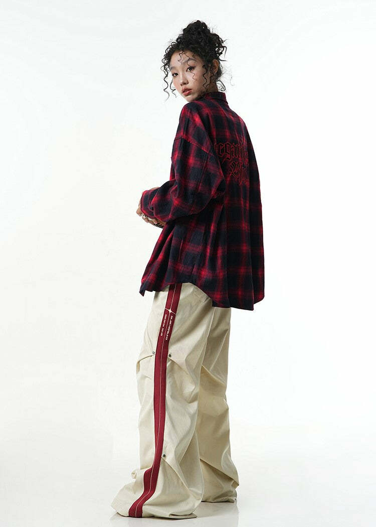 BJHG Y2K Ruched Stud Lounge Pants - 90s Grunge, Retro, Summer Outfits, Y2K Fashion Essentials