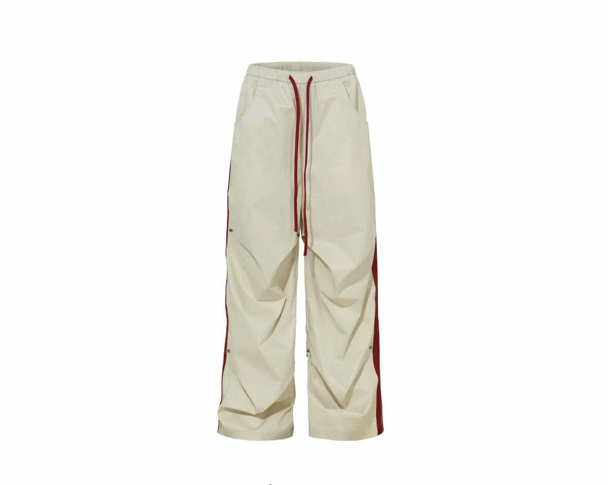 BJHG Y2K Ruched Stud Lounge Pants - 90s Grunge, Retro, Summer Outfits, Y2K Fashion Essentials