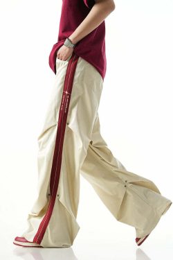 BJHG Y2K Ruched Stud Lounge Pants - 90s Grunge, Retro Style, Summer Y2K Outfits
