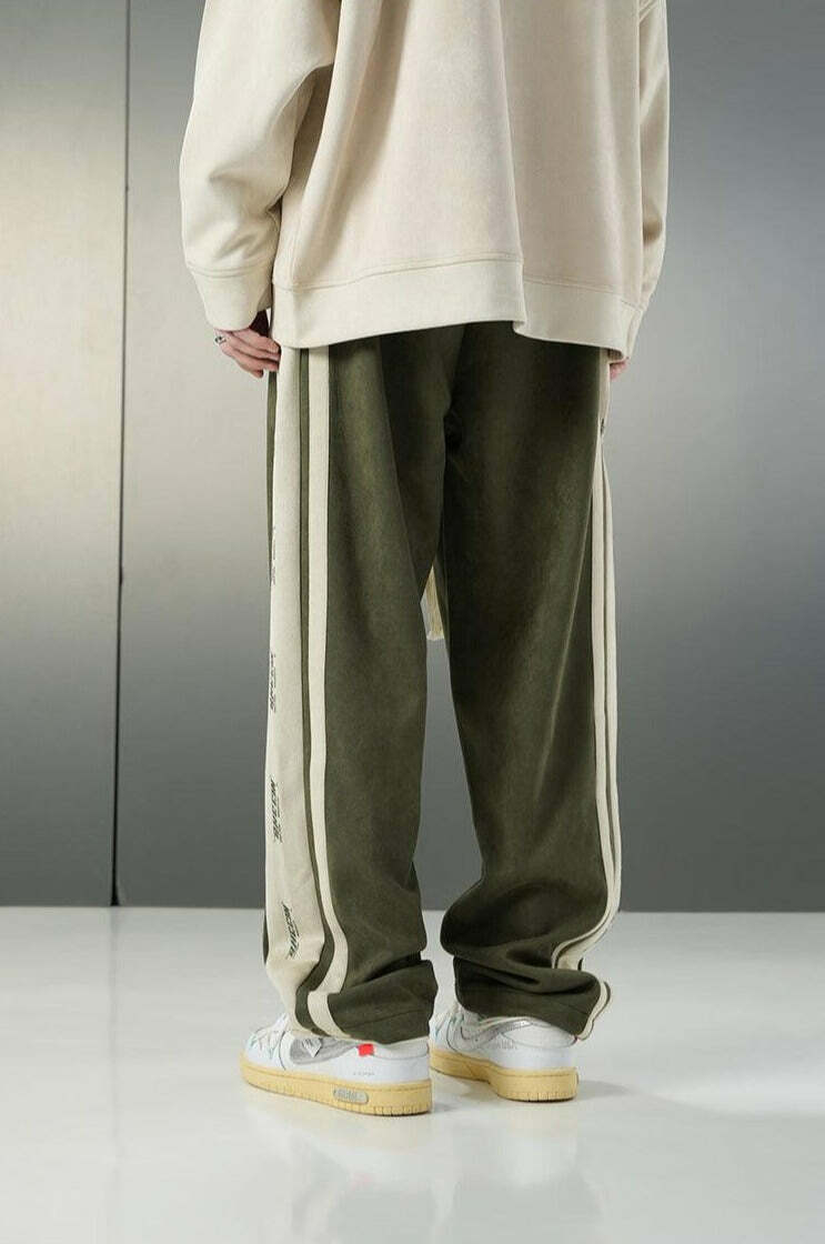 BJHG Y2K Velour Wideleg Lounge Pants - 90s Grunge, Retro, Summer, Party, and Club Outfits