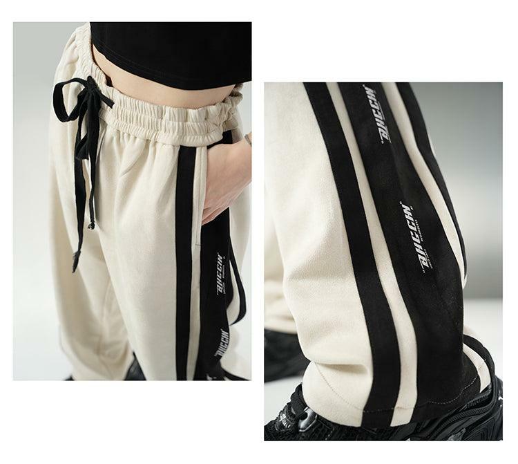 BJHG Y2K Velour Wideleg Lounge Pants - 90s Grunge, Retro, Summer, Party, and Club Outfits