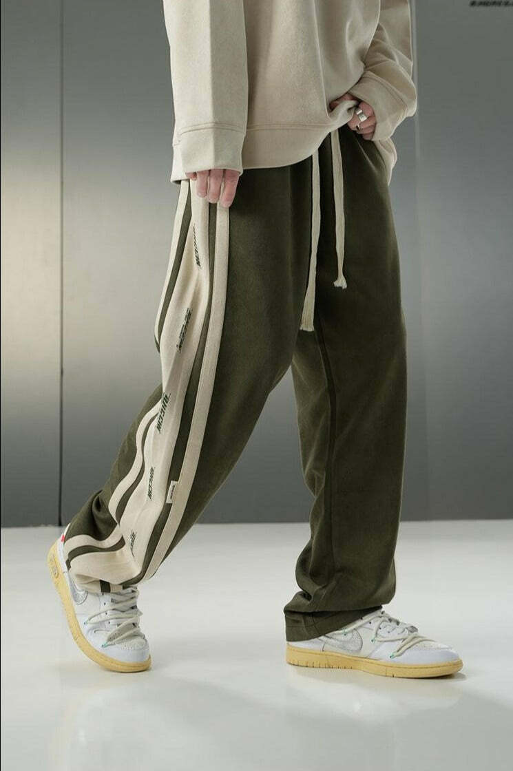 BJHG Y2K Velour Wideleg Lounge Pants - 90s Grunge, Retro, Summer, Party, and Club Outfits