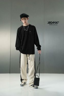 BJHG Y2K Velour Wideleg Lounge Pants - 90s Grunge, Retro, Summer, Party, and Club Outfits