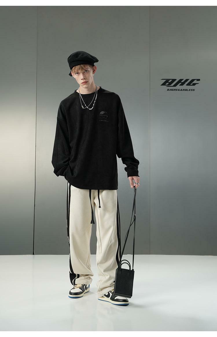 BJHG Y2K Velour Wideleg Lounge Pants - 90s Grunge, Retro, Summer, Party, and Club Outfits