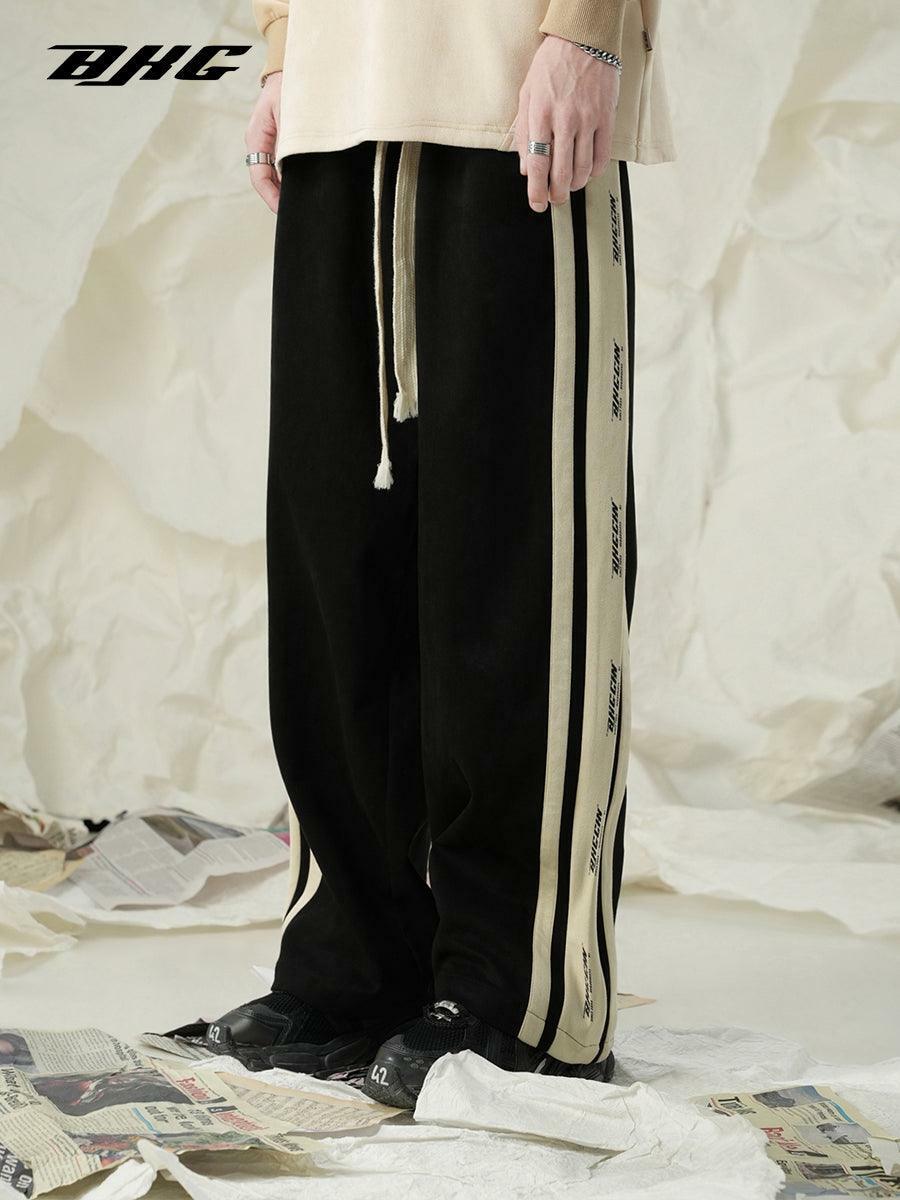 BJHG Y2K Velour Wideleg Lounge Pants - 90s Grunge, Retro, Summer, Party, and Club Outfits