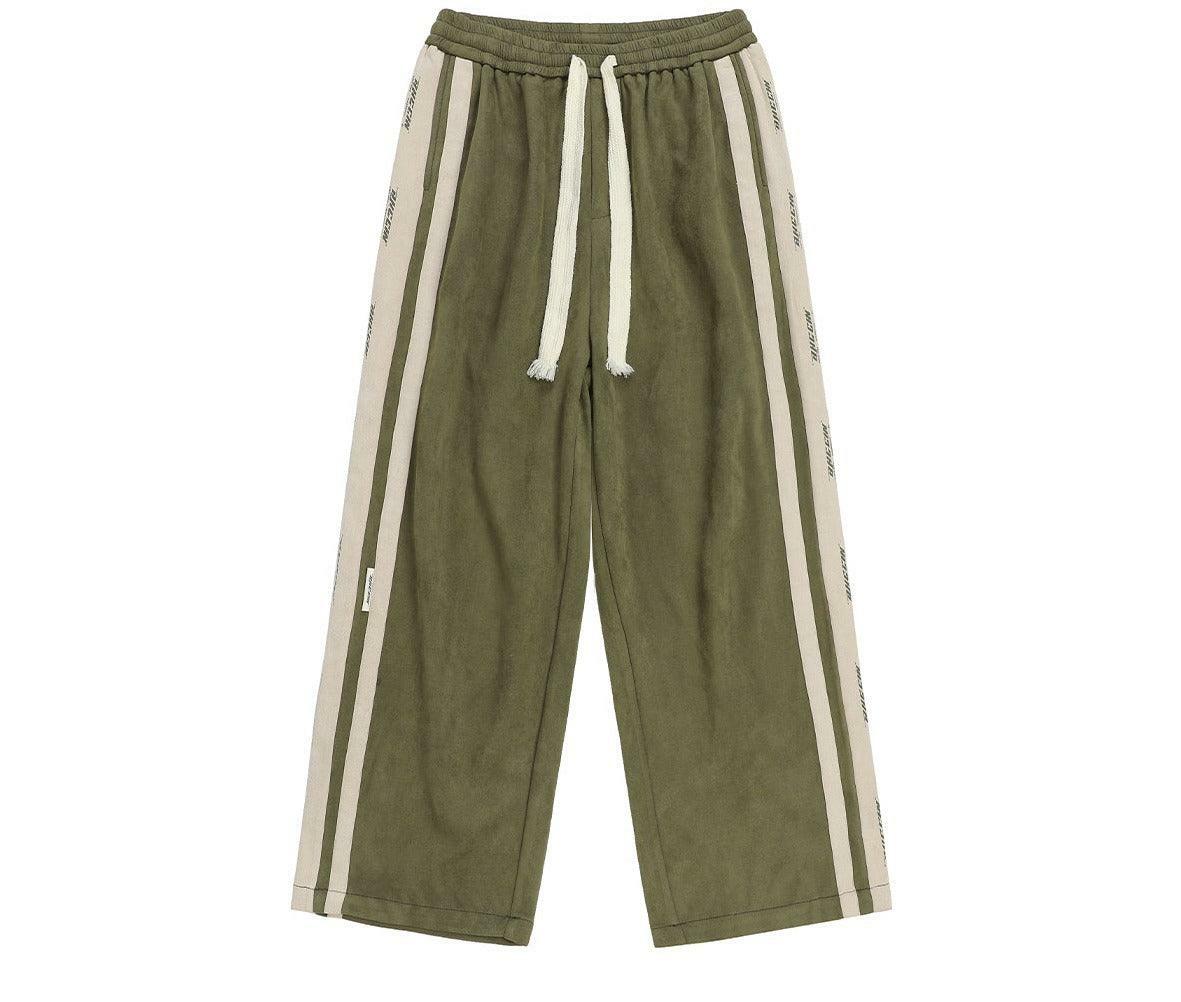 BJHG Y2K Velour Wideleg Lounge Pants - 90s Grunge, Retro, Summer, Party, and Club Outfits