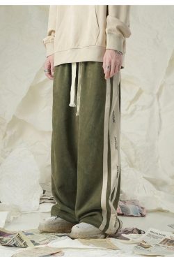 BJHG Y2K Velour Wideleg Lounge Pants - 90s Grunge, Retro, Summer, Party, and Club Outfits