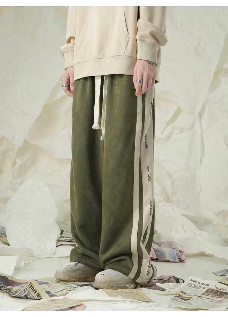 BJHG Y2K Velour Wideleg Lounge Pants - 90s Grunge, Retro, Summer, Party, and Club Outfits