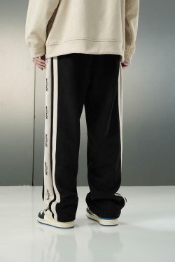 BJHG Y2K Velour Wideleg Lounge Pants - 90s Grunge, Retro, Summer, Party, and Club Outfits