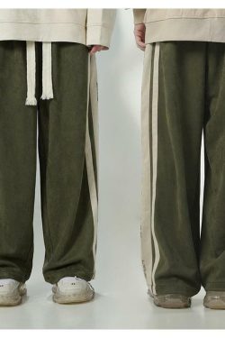 BJHG Y2K Velour Wideleg Lounge Pants - 90s Grunge, Retro, Summer, Party, and Club Outfits