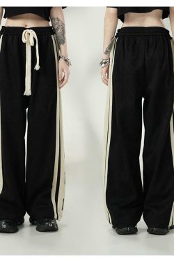BJHG Y2K Velour Wideleg Lounge Pants - 90s Grunge, Retro, Summer, Party, and Club Outfits