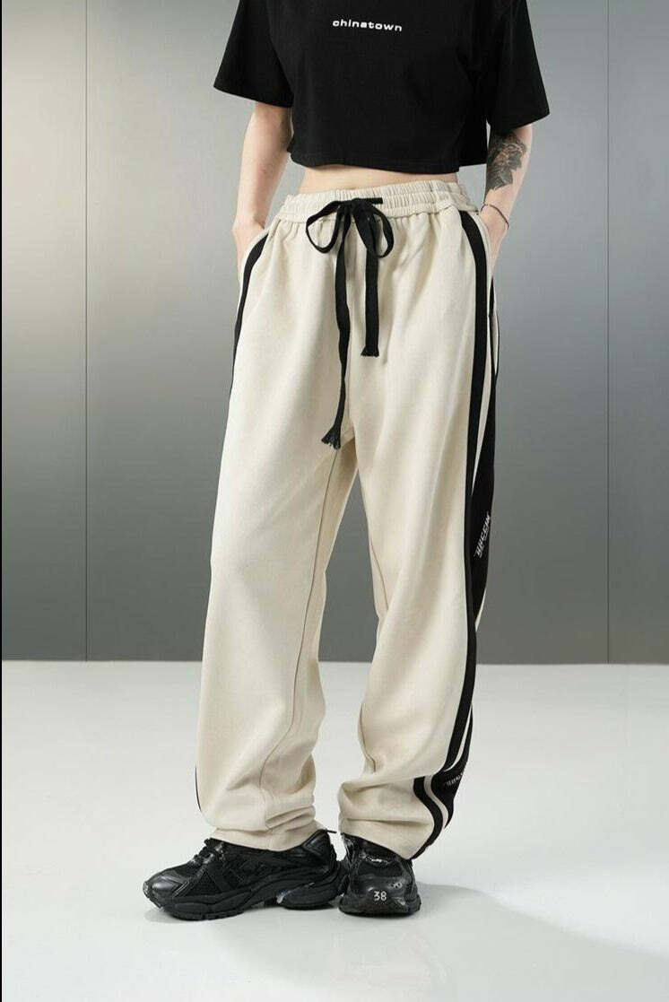 BJHG Y2K Velour Wideleg Lounge Pants - 90s Grunge, Retro, Summer, Party, and Club Outfits