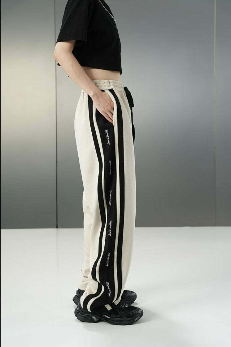 BJHG Y2K Velour Wideleg Lounge Pants - Retro 90s Grunge, Summer Outfits, and Club Fashion