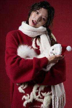 BJHG Year of the Dragon Sweater - Y2K Grunge, 90s Retro, Gothic Y2K, Summer & Party Outfits