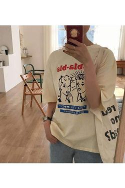 BLA-BLA-BLA TEE: Y2K Summer Grunge & 90s Retro Fashion for Women - Perfect for Parties & Club Out