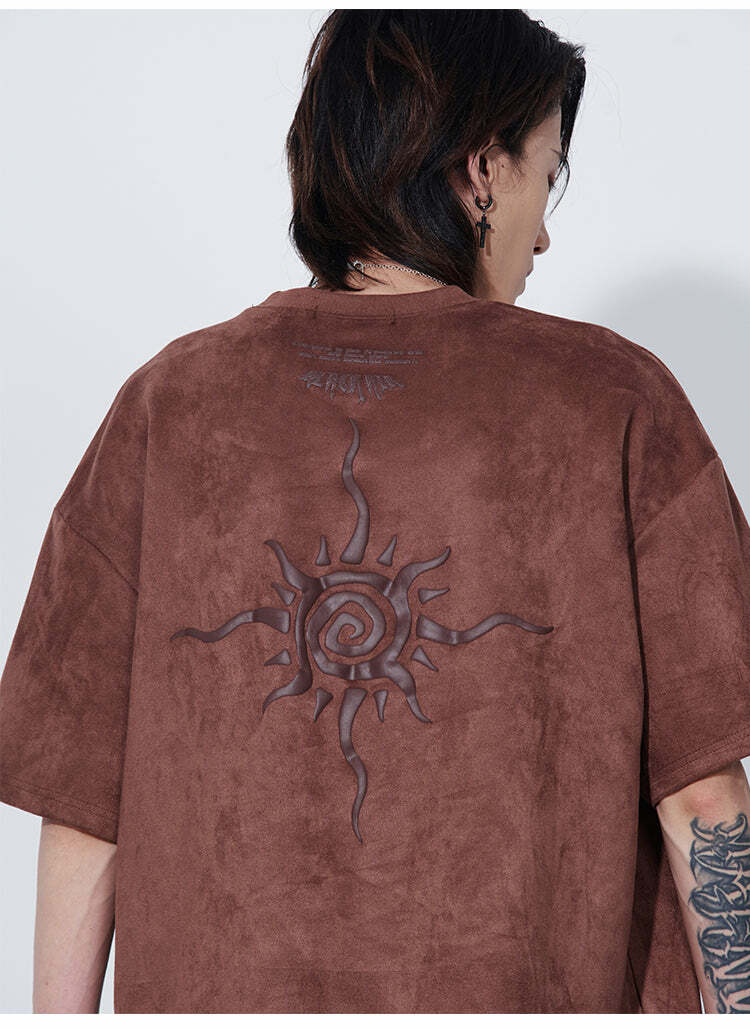 Black Air 'Search and Destroy' Tee - Y2K Grunge, 90s Fashion, Retro Style, Gothic Y2K Outfit