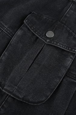 Black Y2K Skirt - Retro 90s Grunge, Summer Party, Club Outfits, Gothic Y2K Fashion