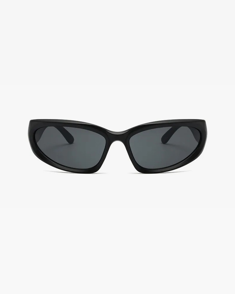 Black Y2K Sunglasses - Retro 90s Fashion, Grunge, and Hip Hop Style for Y2K Summer Outfits