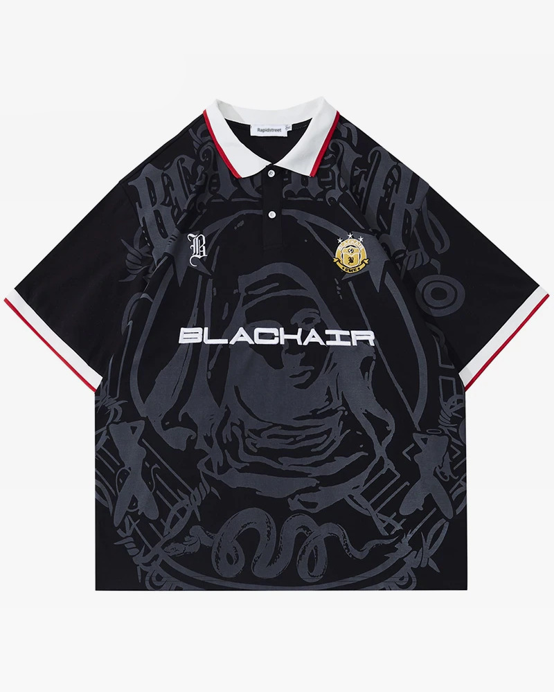 Blackair Y2K Grunge Top - Retro 90s Fashion, Summer Outfits, Gothic Y2K, Baby Tees, Clubwear