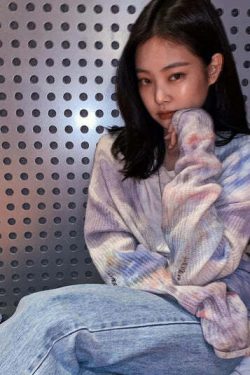 Blackpink Jennie-Inspired Y2K Pastel Cardigan - Perfect for 90s Grunge and Summer Outfits