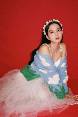 Blackpink Jisoo Inspired Y2K Knitted Sweater - 90s Grunge, Retro, Summer & Party Outfits
