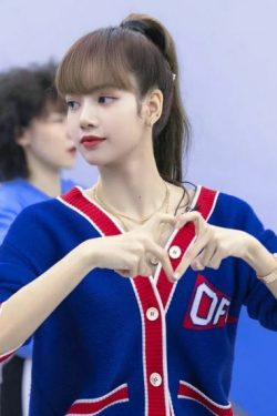 Blackpink Lisa-Inspired Y2K Knitted V-Neck Cardigan Sweater - 90s Grunge Retro Summer Outfit