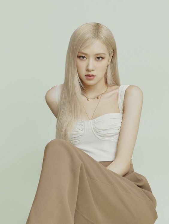 Blackpink Rose Inspired White Bustier Top - Y2K Summer, 90s Fashion, Grunge, Retro Style