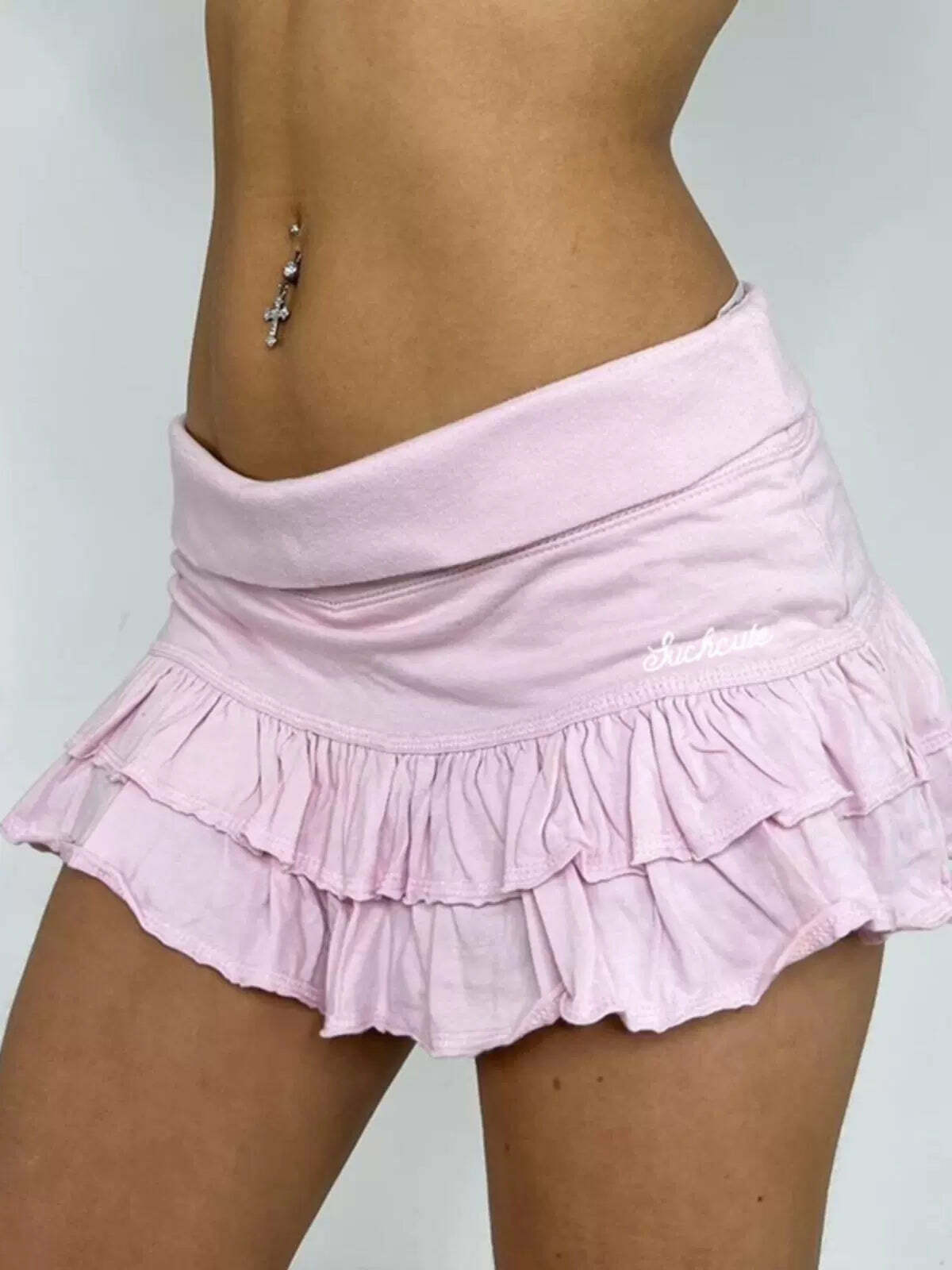 Blayklee Y2K Mini Skirt - 90s Grunge, Retro Summer, Pastel Goth, Y2K Party & Club