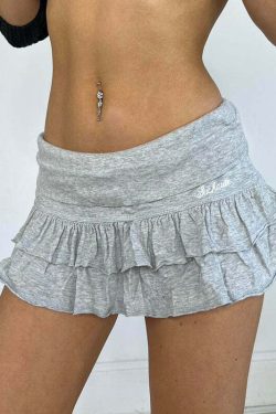 Blayklee Y2K Mini Skirt - 90s Grunge, Retro Summer, Pastel Goth, Y2K Party & Club
