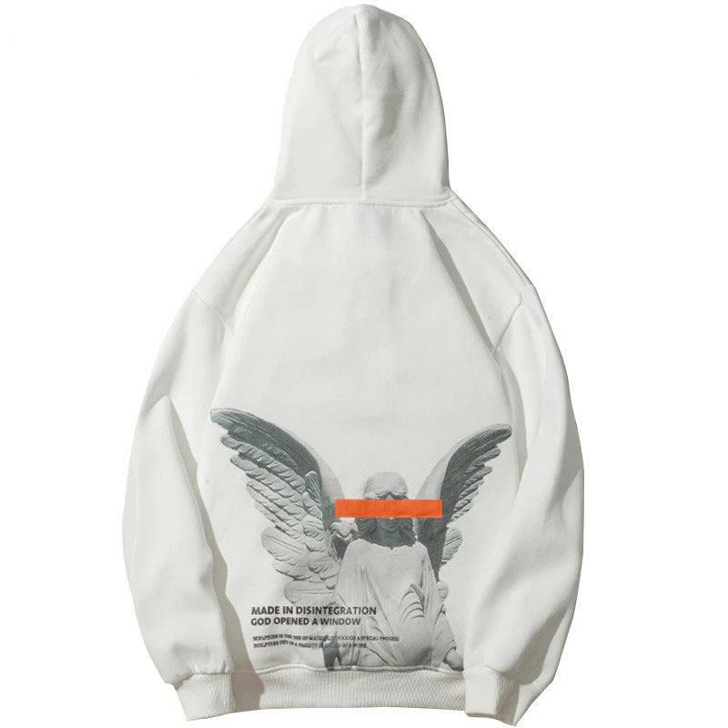 Blinded Angel Hoodie - Y2K Summer Grunge, 90s Retro, Pastel Goth, Y2K Club & Party Outfits