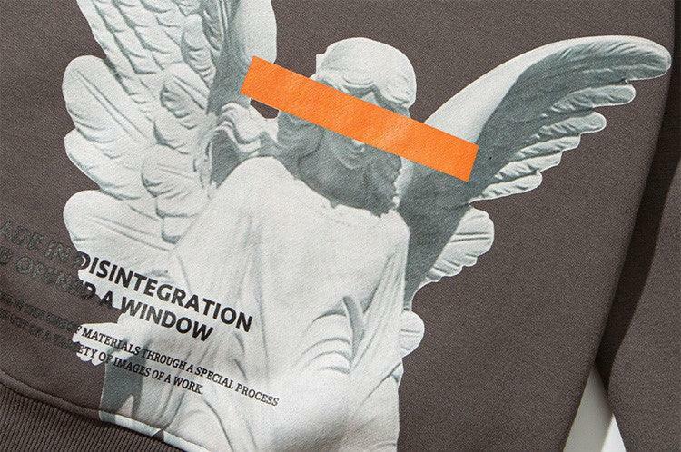 Blinded Angel Hoodie - Y2K Summer Grunge, 90s Retro, Pastel Goth, Y2K Club & Party Outfits