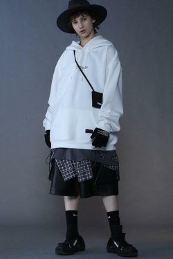 Blinded Angel Hoodie - Y2K Summer Grunge, 90s Retro, Pastel Goth, Y2K Club & Party Outfits