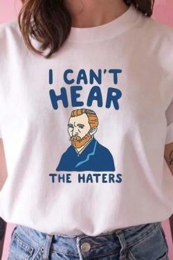Blocking All the Haters T-Shirt - Y2K Summer Grunge, 90s Retro, Pastel Goth, Y2K Club Outfit