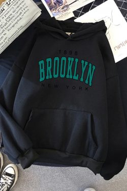 Brooklyn Hoodie - Y2K Summer Grunge, 90s Retro Fashion, Y2K Club & Party Outfits for Women