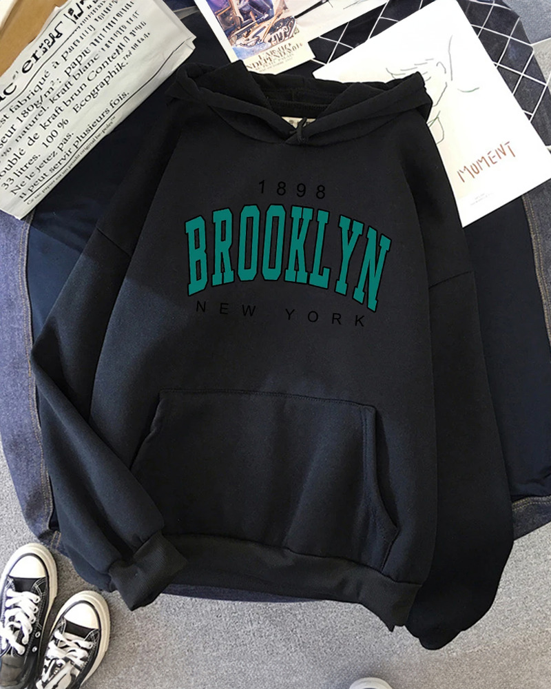 Brooklyn Hoodie - Y2K Summer Grunge, 90s Retro Fashion, Y2K Club & Party Outfits for Women