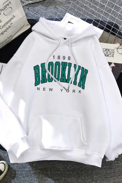 Brooklyn Hoodie - Y2K Summer Grunge, 90s Retro Fashion, Y2K Club & Party Outfits for Women