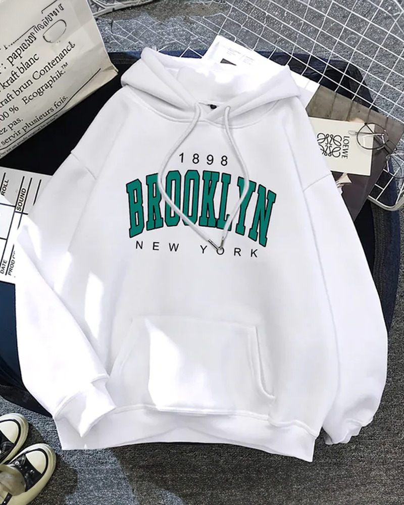 Brooklyn Hoodie - Y2K Summer Grunge, 90s Retro Fashion, Y2K Club & Party Outfits for Women