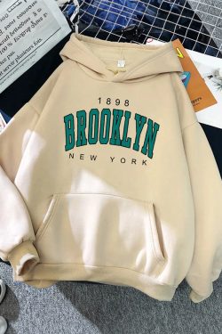 Brooklyn Hoodie - Y2K Summer Grunge, 90s Retro Fashion, Y2K Club & Party Outfits for Women