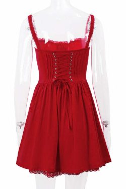 Bryar Mini Dress - Y2K Summer Outfit, 90s Grunge Fashion, Retro Style, Pastel Goth Vibes