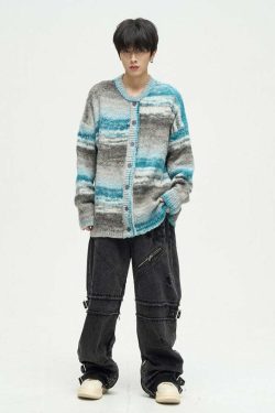Buckle Up! Y2K Grunge Jeans - 90s Retro, Summer Outfits, Gothic & Hip Hop Fashion