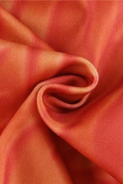 Burnt Orange Mini Dress - Y2K Summer Outfit, 90s Fashion, Grunge, Retro Style, Y2K Party Look