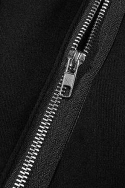 BXB Dark Quad Zipped Utility Hoodie - Y2K Grunge, 90s Fashion, Retro Style, Gothic Y2K Outfits