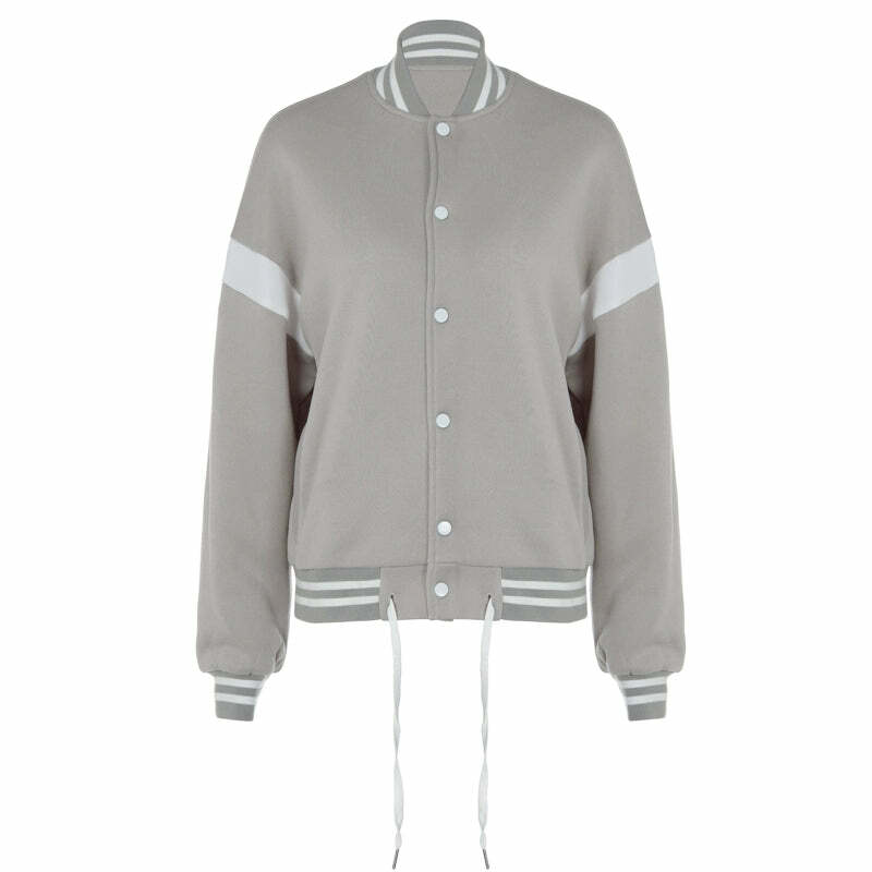 Charis Oversize Jacket - Y2K Summer Grunge, 90s Retro, Pastel Goth, Y2K Club & Party Outfits